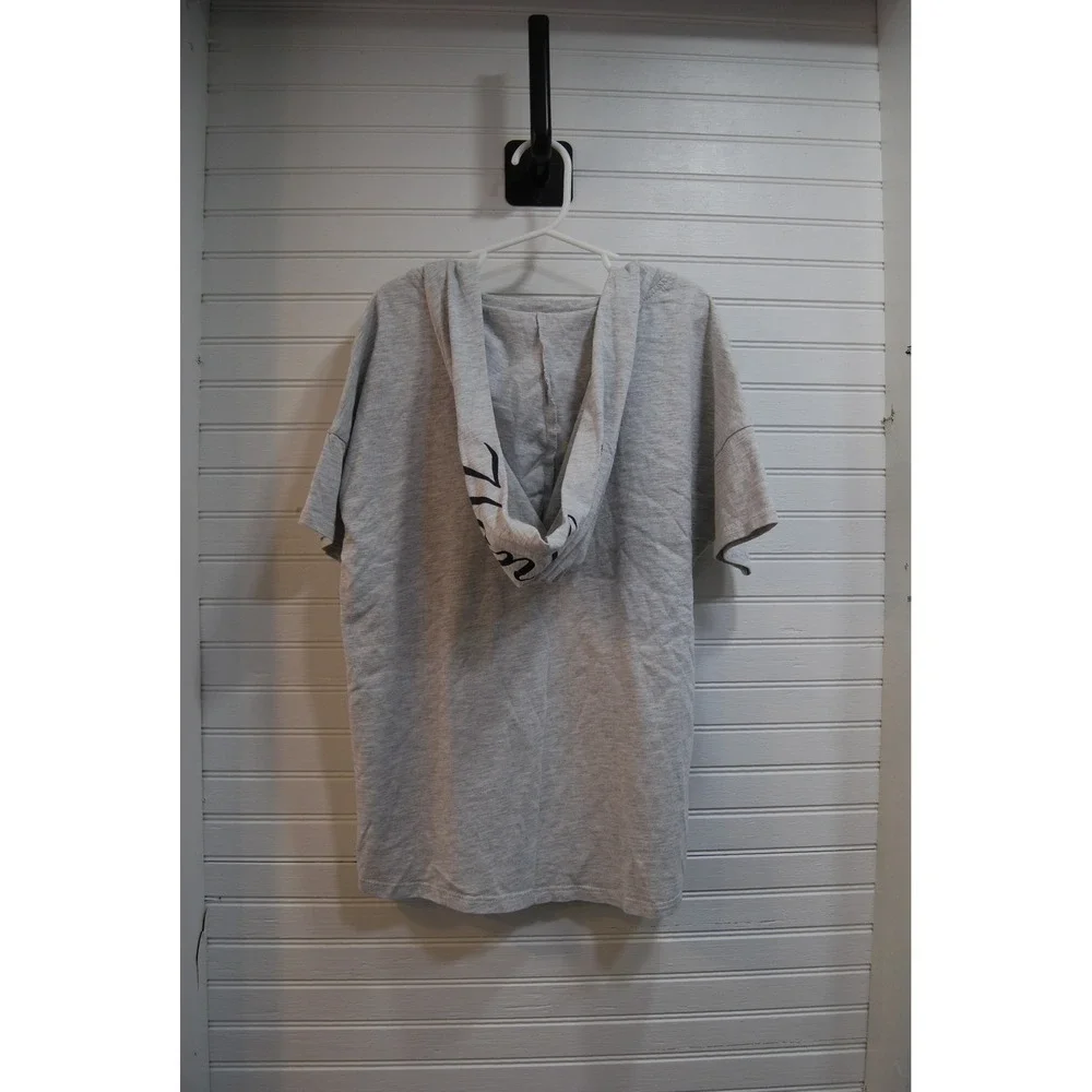 New York Yankees Youth Medium‎ Hoodie Short-sleeve Official MLB Merchandise Gray